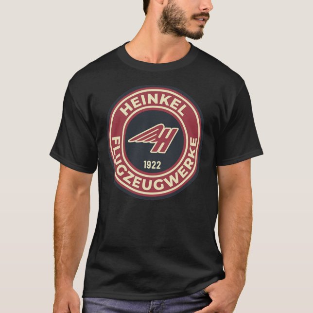 Heinkel Flugzeugwerke - Round Logo Classic T-Shirt (Front)