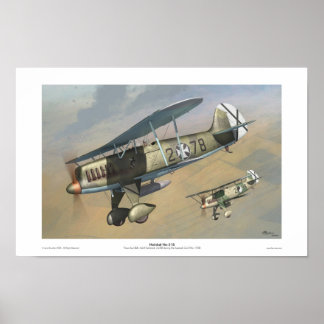 Heinkel He-51B Poster