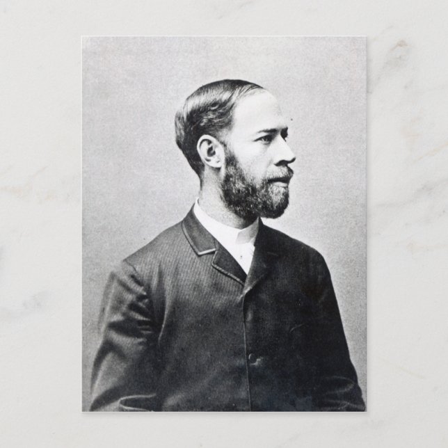 Heinrich Rudolph Hertz Postcard (Front)