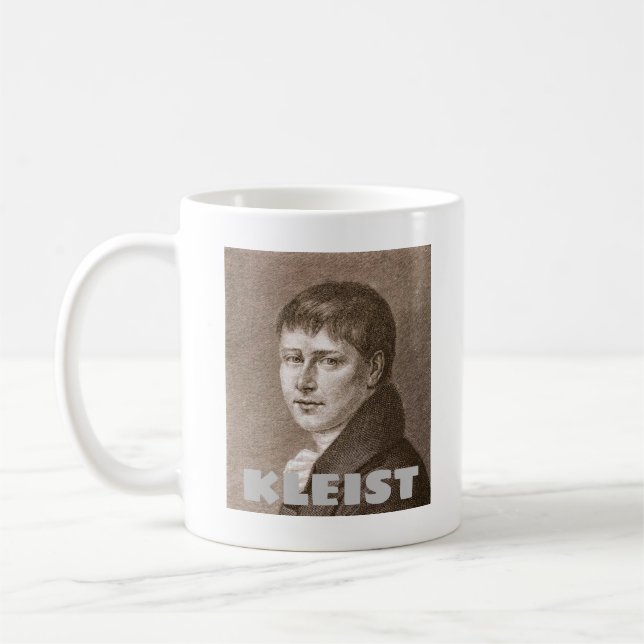 Heinrich von Kleist Coffee Mug (Left)