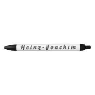 Heinz-Joachim Kugelschreiber Black Ink Pen