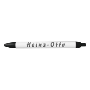 Heinz-Otto Kugelschreiber Black Ink Pen
