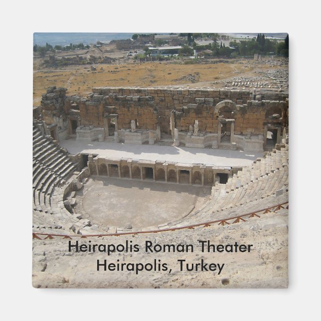 Heirapolis Roman Theatre Magnet (Front)