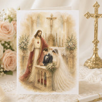 Heirloom Catholic Marriage Blessing Jesus