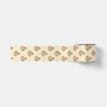 Heirloom Florals - Dusty Mauve Pink & Soft Yellow
