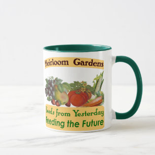 Heirloom Gardens Green Saying Mug