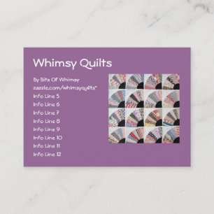 Heirloom Quilt Business Card