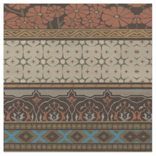 Heirloom Textile with Decorative Patterns Fabric