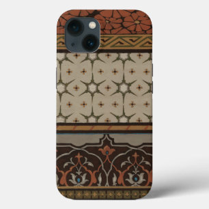 Heirloom Textile with Decorative Patterns iPhone Case