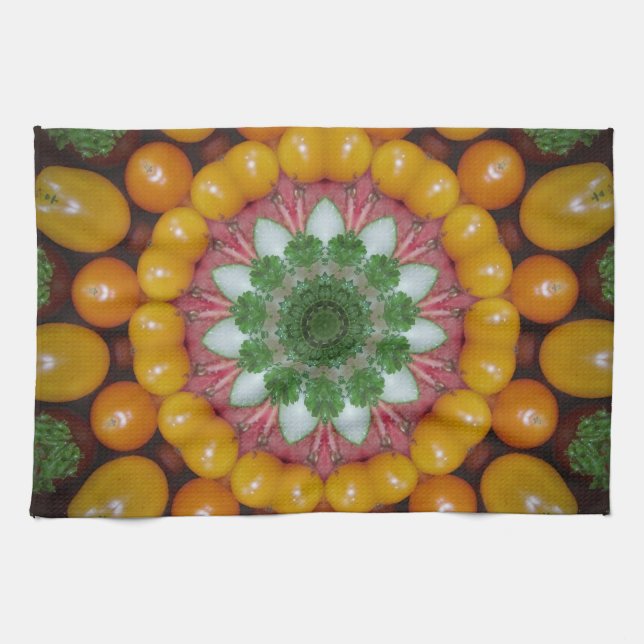 Heirloom Tomato Tea Towel (Horizontal)