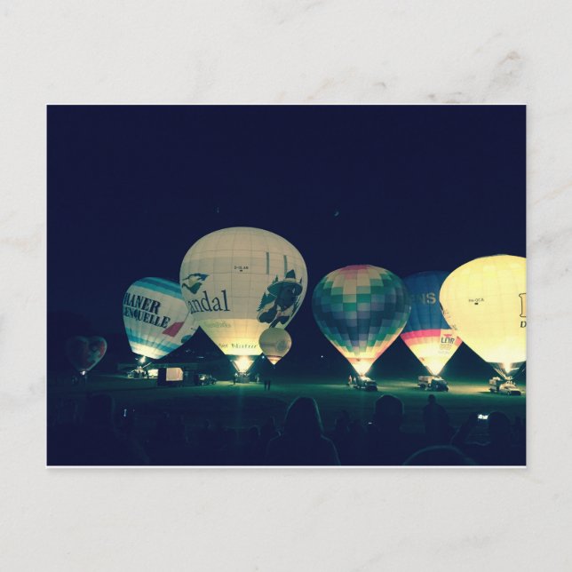 Heißluftballons Postcard (Front)