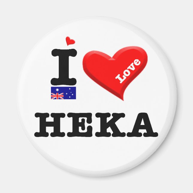 HEKA - I Love Magnet (Front)