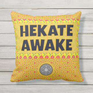 Hekate Awake Strophalos Iynx Seal Key Sigil Cushion