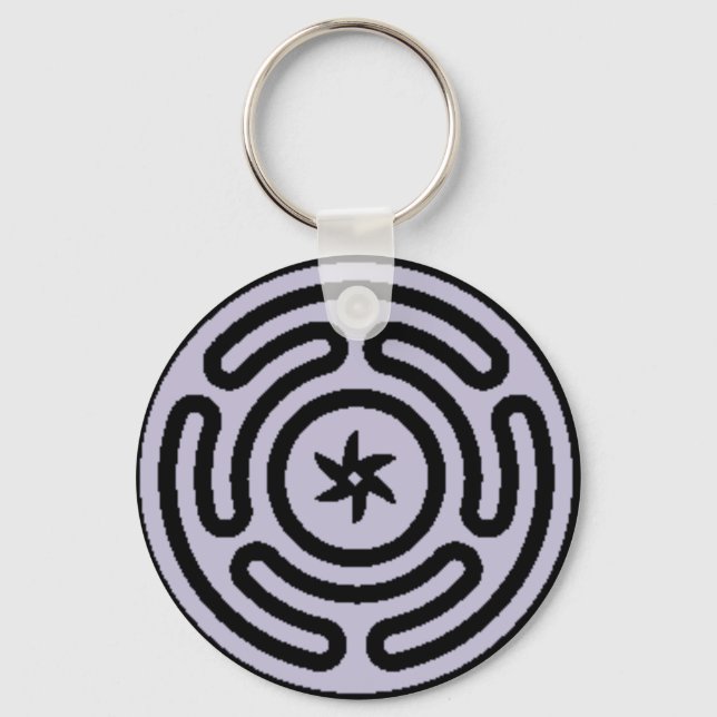 Hekate Labyrinth Key chain (Front)