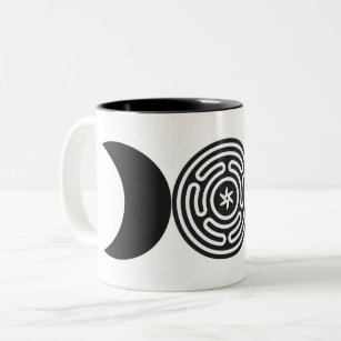 Hekate Witchcraft Two-Tone Coffee Mug