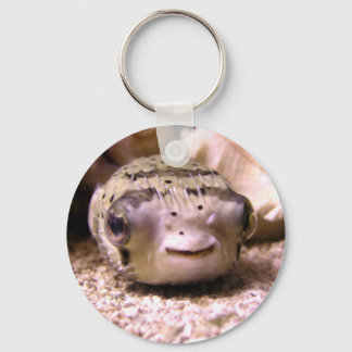 Helaine's Blowfish Pufferfish Key Ring
