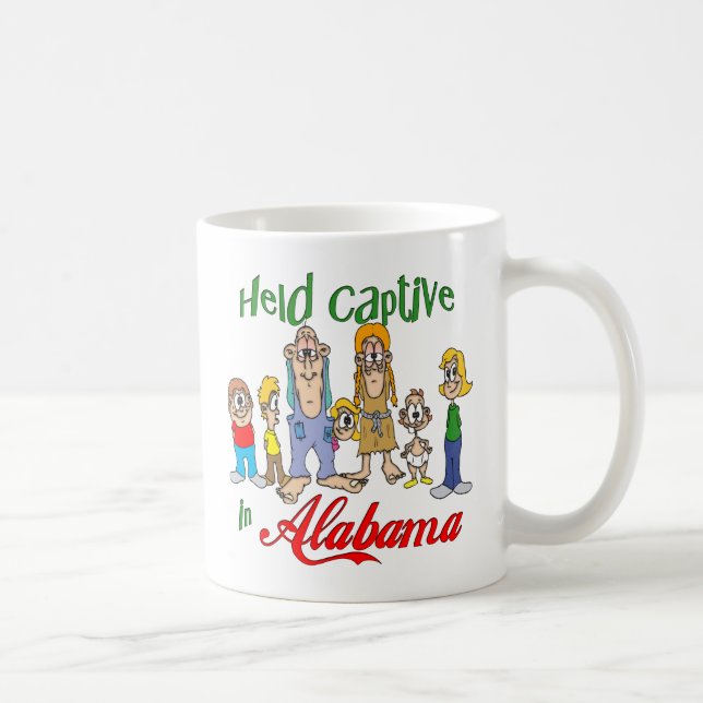 Held Captive in Alabama Coffee Mug (Right)