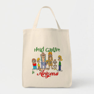 Held Captive in Arizona Tote Bag