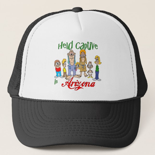 Held Captive in Arizona Trucker Hat (Front)