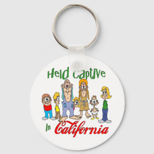 Held Captive in California Key Ring