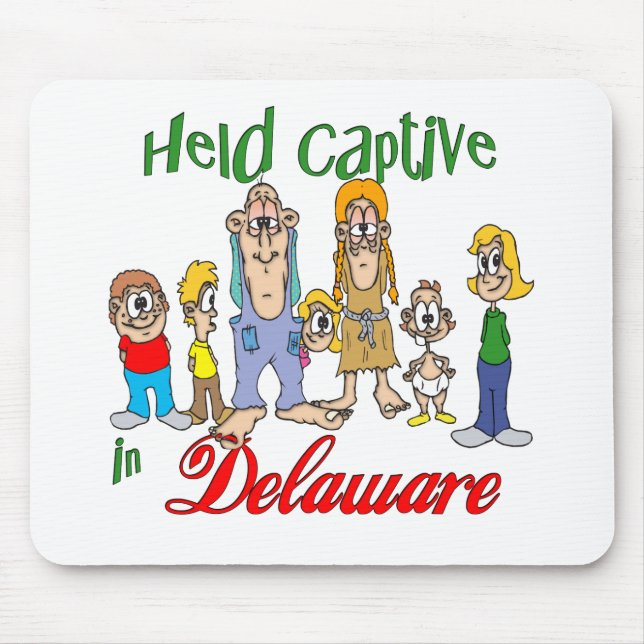 Held Captive in Delaware Mouse Pad (Front)