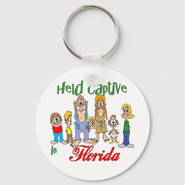 Held Captive in Florida Key Ring (Front)