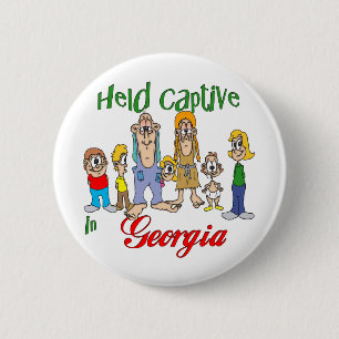 Held Captive in Georgia 6 Cm Round Badge