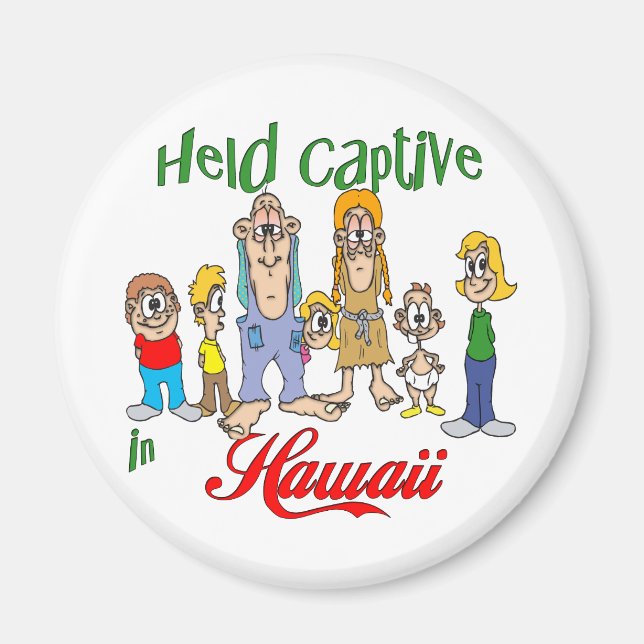 Held Captive in Hawaii Magnet (Front)