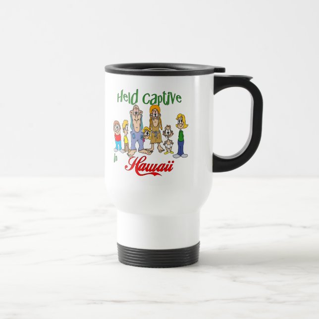 Held Captive in Hawaii Travel Mug (Right)