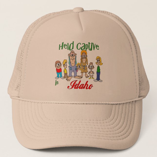 Held Captive in Idaho Trucker Hat (Front)