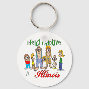 Held Captive in Illinois Key Ring