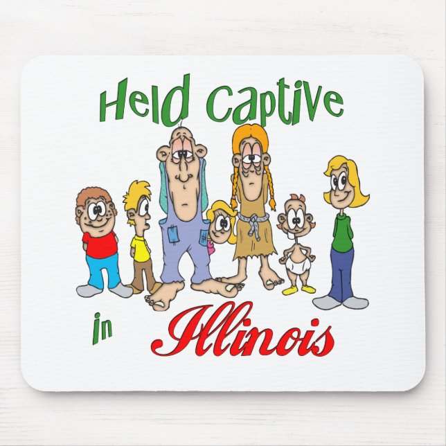 Held Captive in Illinois Mouse Pad (Front)