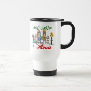 Held Captive in Illinois Travel Mug