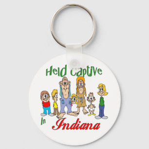 Held Captive in Indiana Key Ring