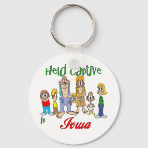 Held Captive in Iowa Key Ring