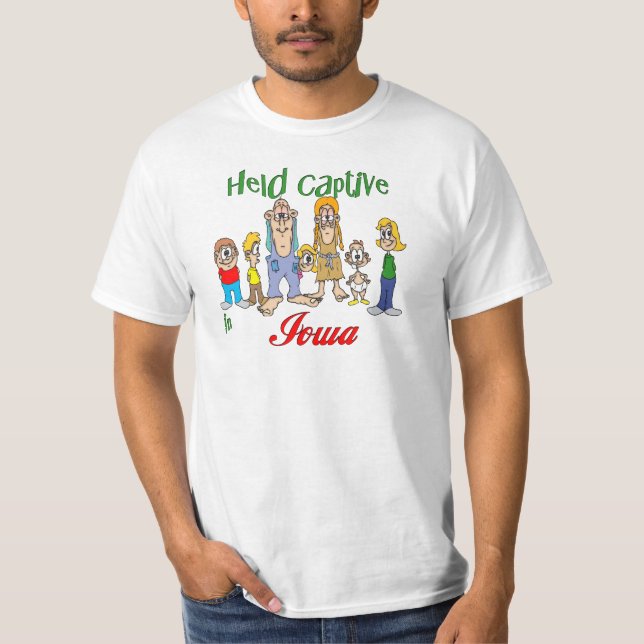 Held Captive in Iowa T-Shirt (Front)