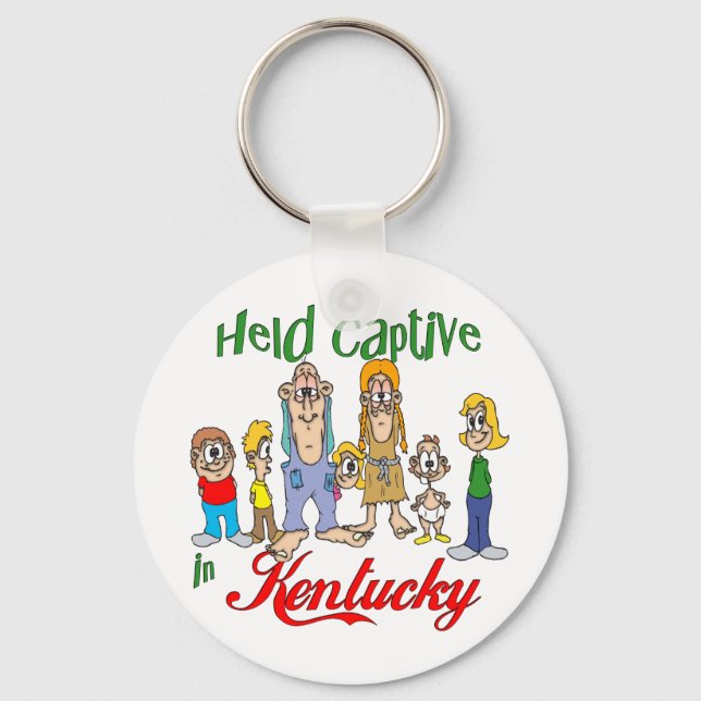Held Captive in Kentucky Key Ring (Front)