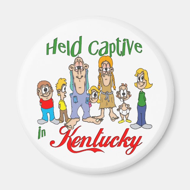 Held Captive in Kentucky Magnet (Front)
