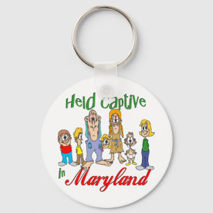 Held Captive in Maryland Key Ring