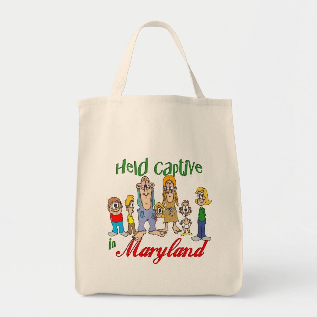 Held Captive in Maryland Tote Bag (Front)
