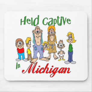 Held Captive in Michigan Mouse Pad