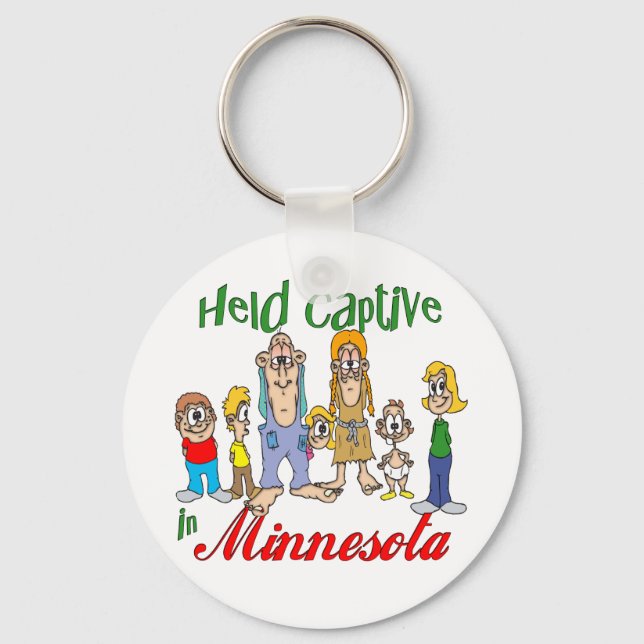 Held Captive in Minnesota Key Ring (Front)