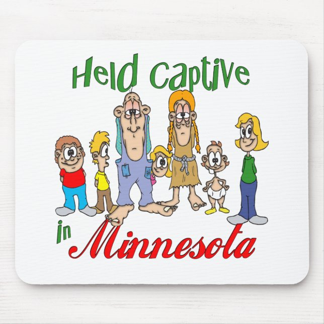 Held Captive in Minnesota Mouse Pad (Front)