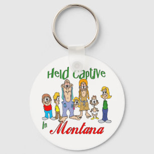 Held Captive in Montana Key Ring