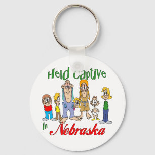Held Captive in Nebraska Key Ring