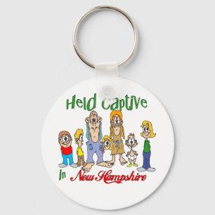 Held Captive in New Hampshire Key Ring