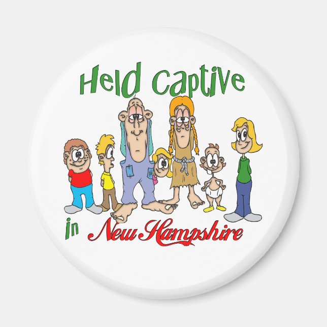 Held Captive in New Hampshire Magnet (Front)