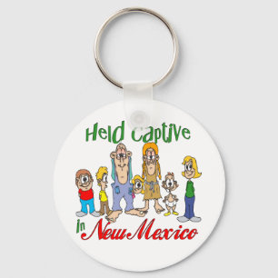 Held Captive in New Mexico Key Ring