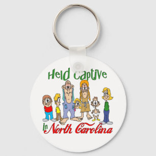 Held Captive in North Carolina Key Ring