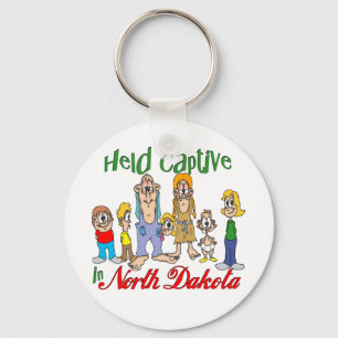 Held Captive in North Dakota Key Ring